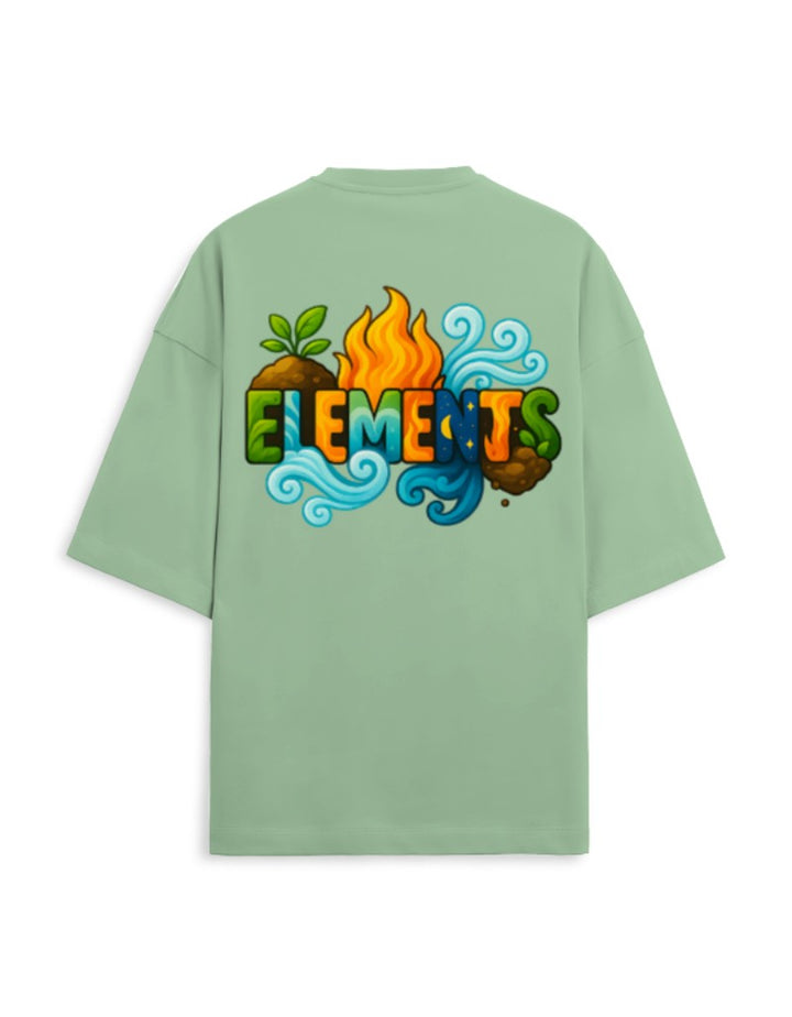 The Element Crew – Oversized Unisex Terry T-Shirt