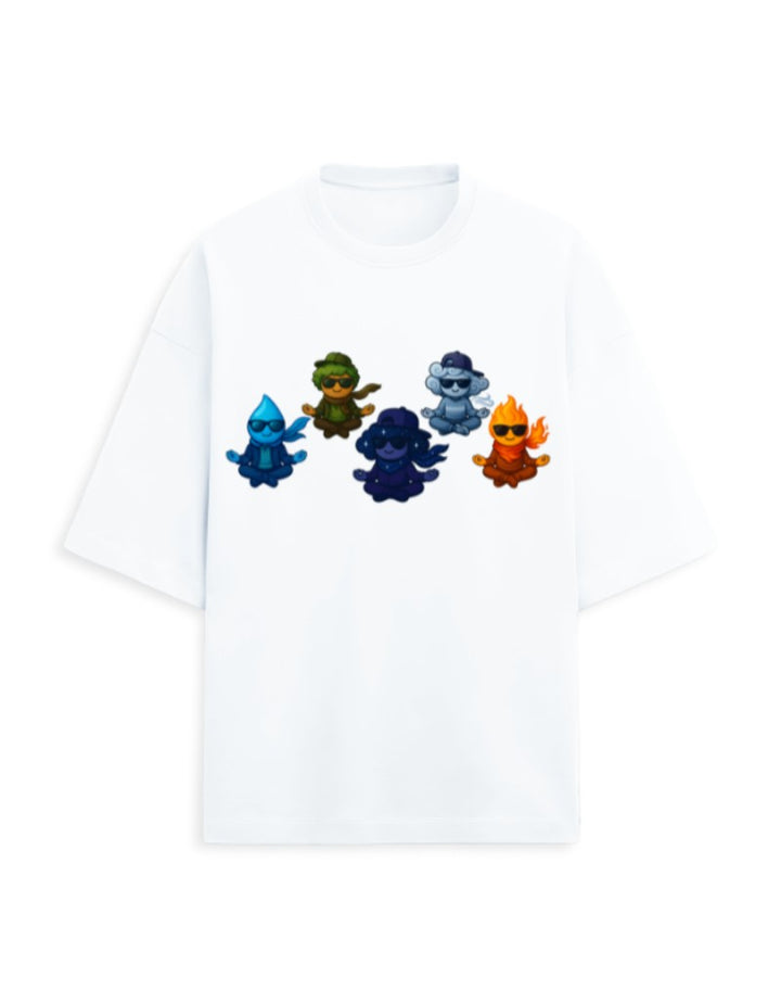 The Element Crew – Oversized Unisex Terry T-Shirt