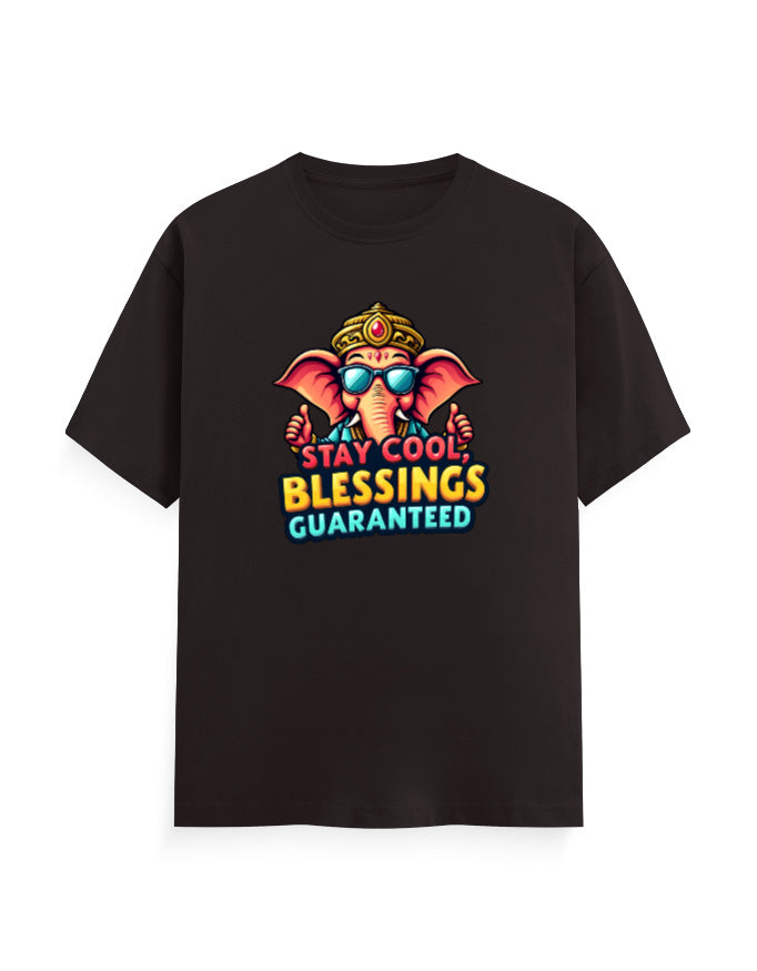 Stay Cool with Ganesha – Unisex Classic Crew T-Shirt