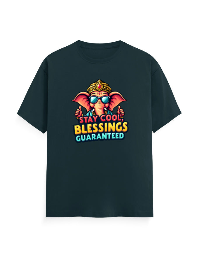 Stay Cool with Ganesha – Unisex Classic Crew T-Shirt