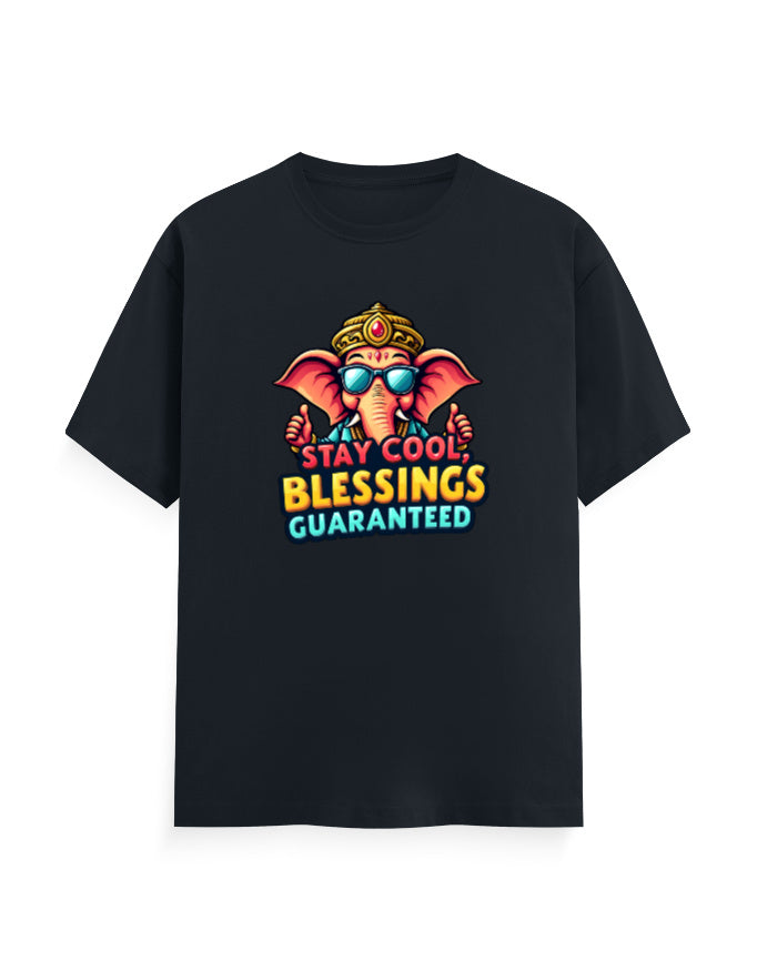 Stay Cool with Ganesha – Unisex Classic Crew T-Shirt