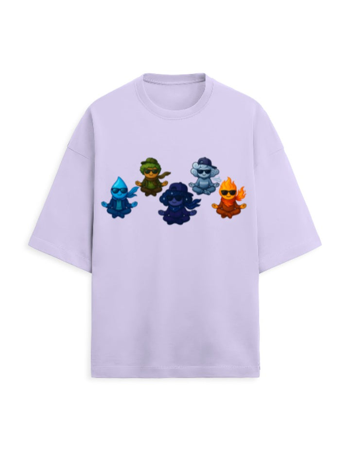 The Element Crew – Oversized Unisex Terry T-Shirt
