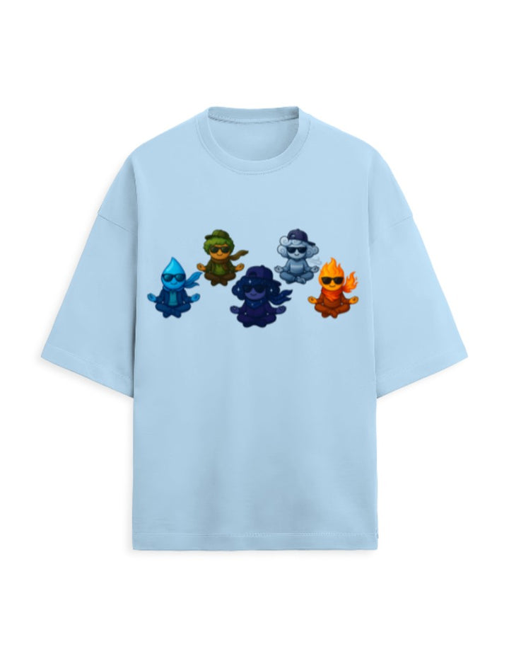 The Element Crew – Oversized Unisex Terry T-Shirt