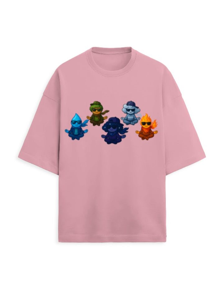 The Element Crew – Oversized Unisex Terry T-Shirt