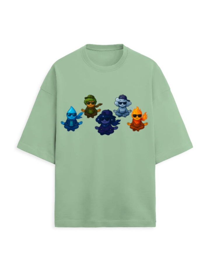 The Element Crew – Oversized Unisex Terry T-Shirt