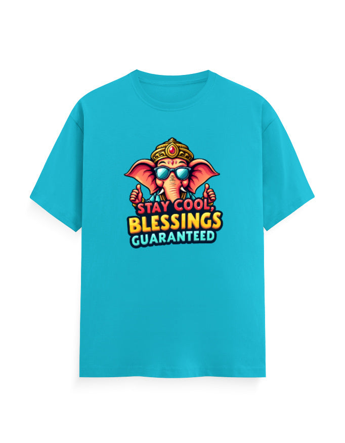 Stay Cool with Ganesha – Unisex Classic Crew T-Shirt