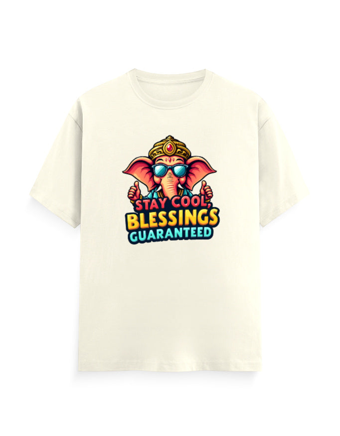 Stay Cool with Ganesha – Unisex Classic Crew T-Shirt