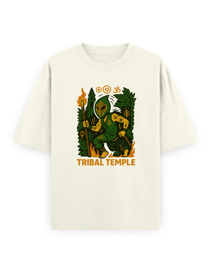 Tribal Temple - Unisex Oversized Classic T-Shirt
